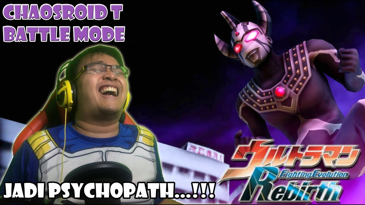 Ultraman Fighting Evolution REBIRTH (PS2) BATTLE MODE - CHAOSROID T PSYCHOPATH