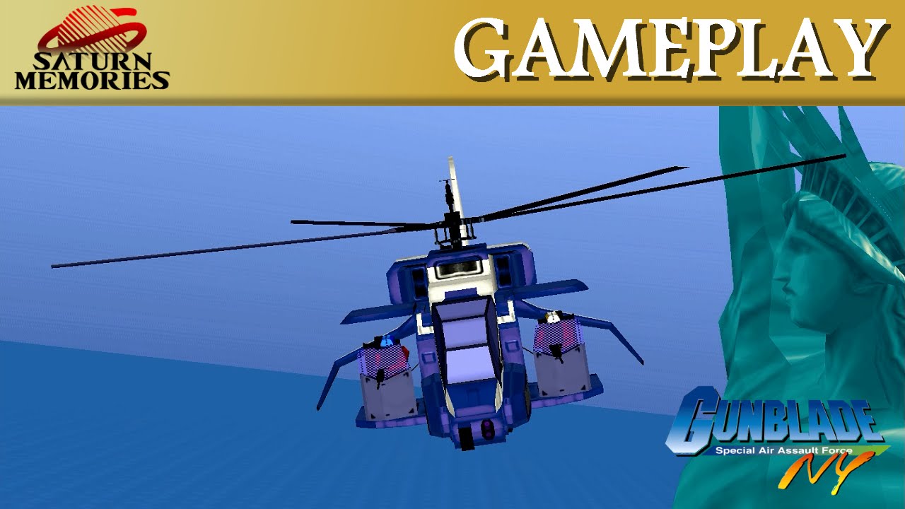 Gunblade NY [Model 2] [Arcade] by SEGA - Regain the UN HQ (SSS-Rank) [HD] [1080p60]