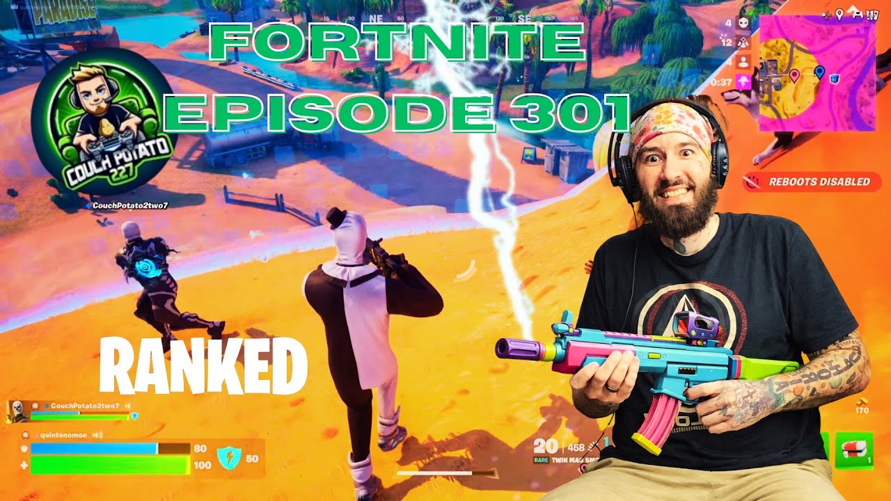 Fortnite Ranked Reload Crown with @Couchpotato2two7