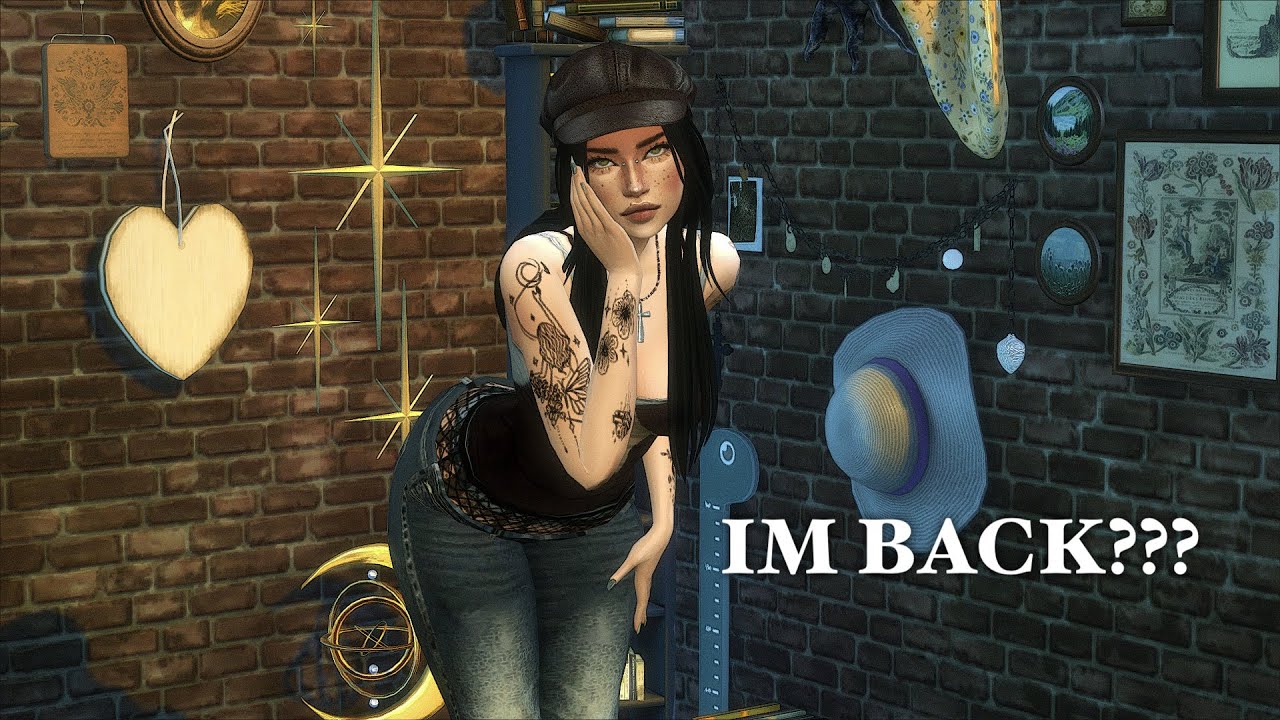 I'M BACKK? | create a sim with me in the sims 4