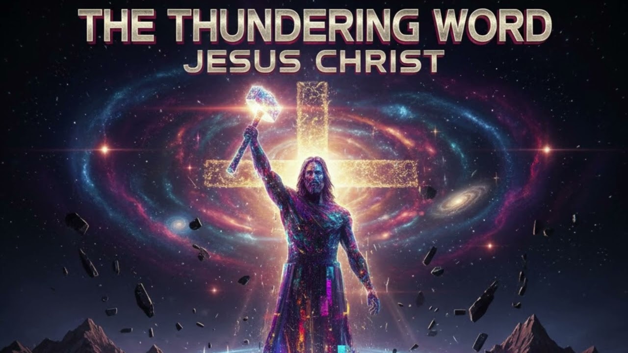 🎶The Thundering Word of Jesus Christ ⛈️🗣️✝️✨(angelic synthwaves, heavenly atmospheres)🎶