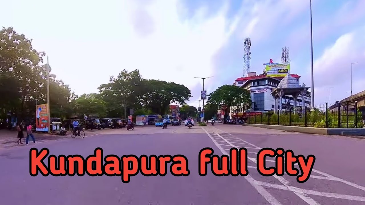 Kundapura full  City  update bike ride #kundapura  #gpflash67  @GpFlash67 #kundapuraupdate