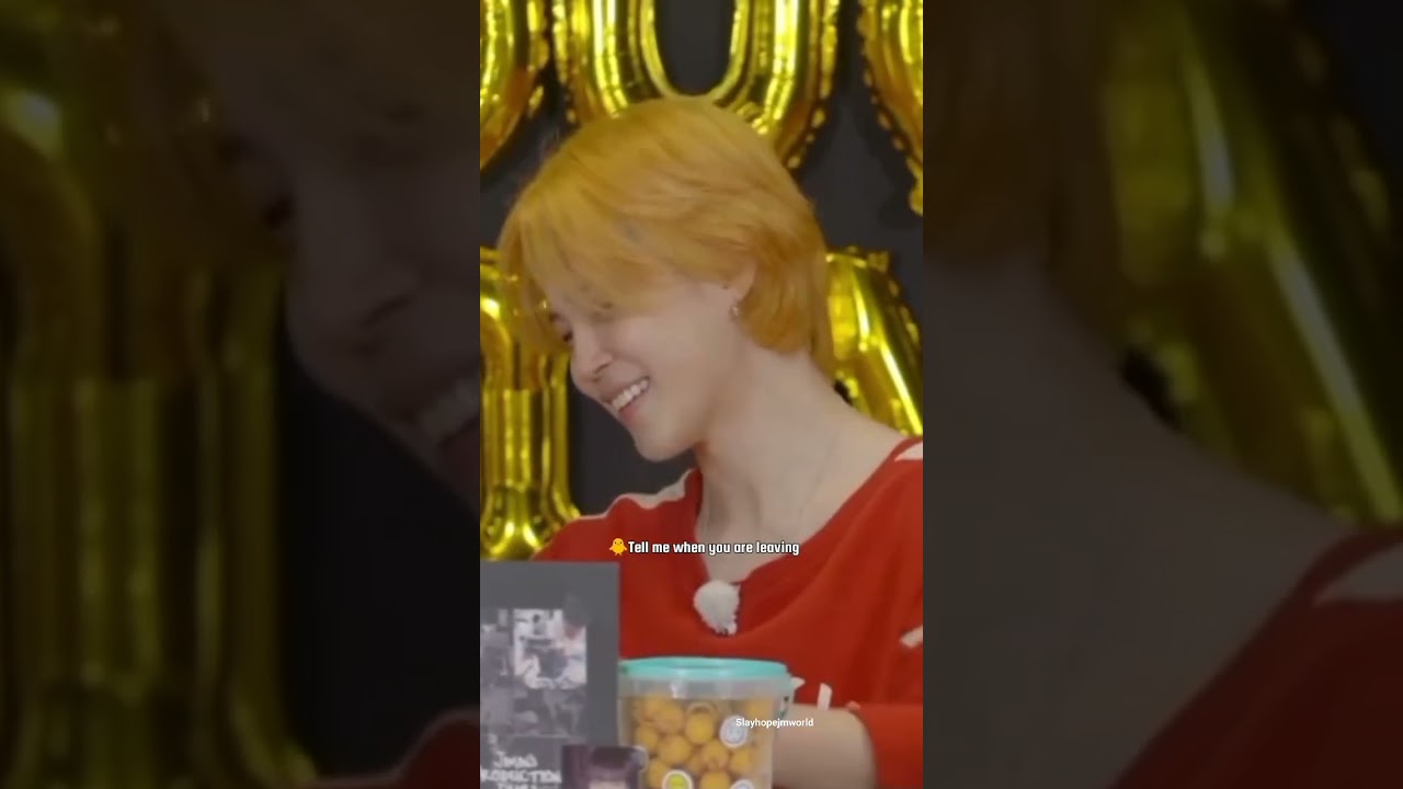 He knows that jhope won't go 🤭                                     #jimin #jhope #jihope