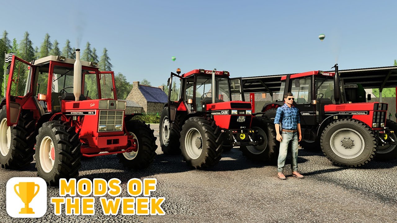 3 beautiful  CASE INTERNATIONAL| 10 BEST MODS of the week! (Farming Simulator 19)