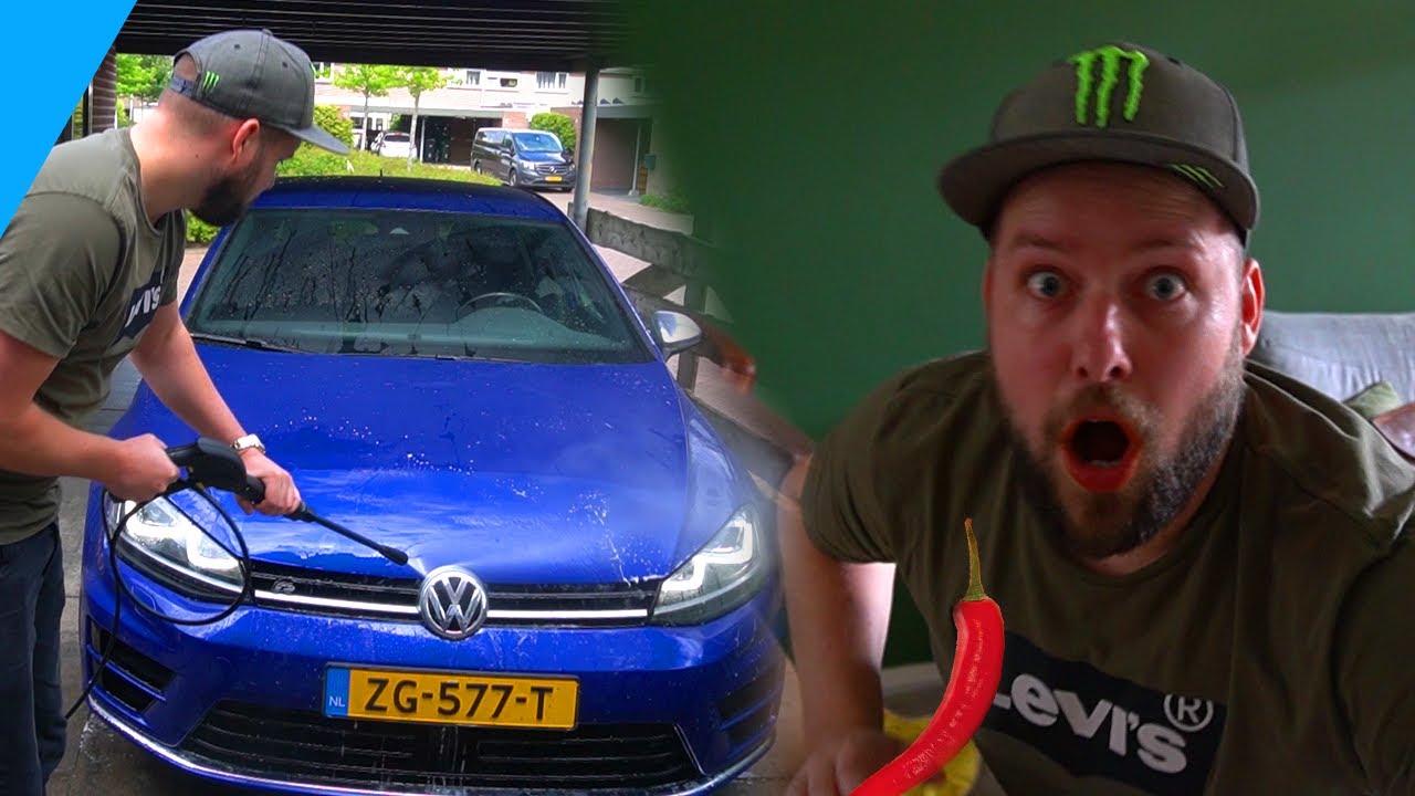 SUPER HETE NOODLES ETEN EN AUTO DINGEN! - Cromo Vlog #26