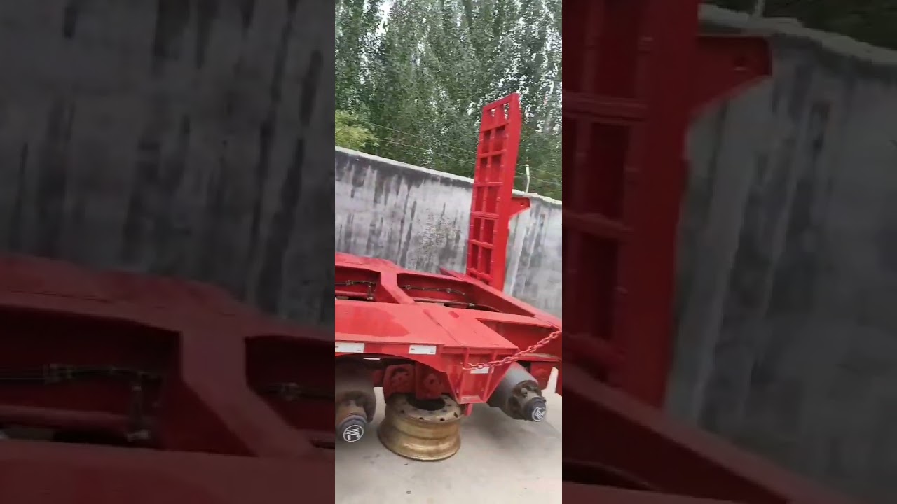 Three-lane six-axle flatbed trailer,China'S Top Semi-Trailer Manufacturer,Factory Price