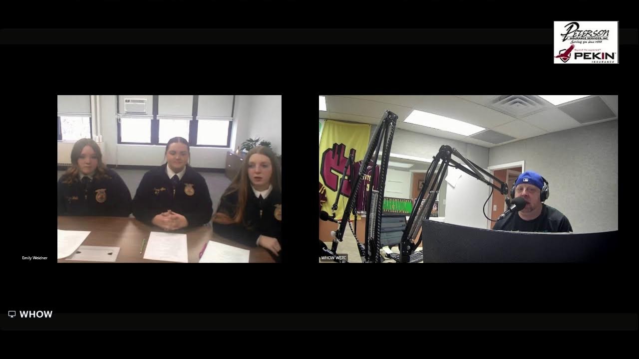 WHOW Morning Show with Dr Emily Weidner - Cerro Gordo Schools Supt