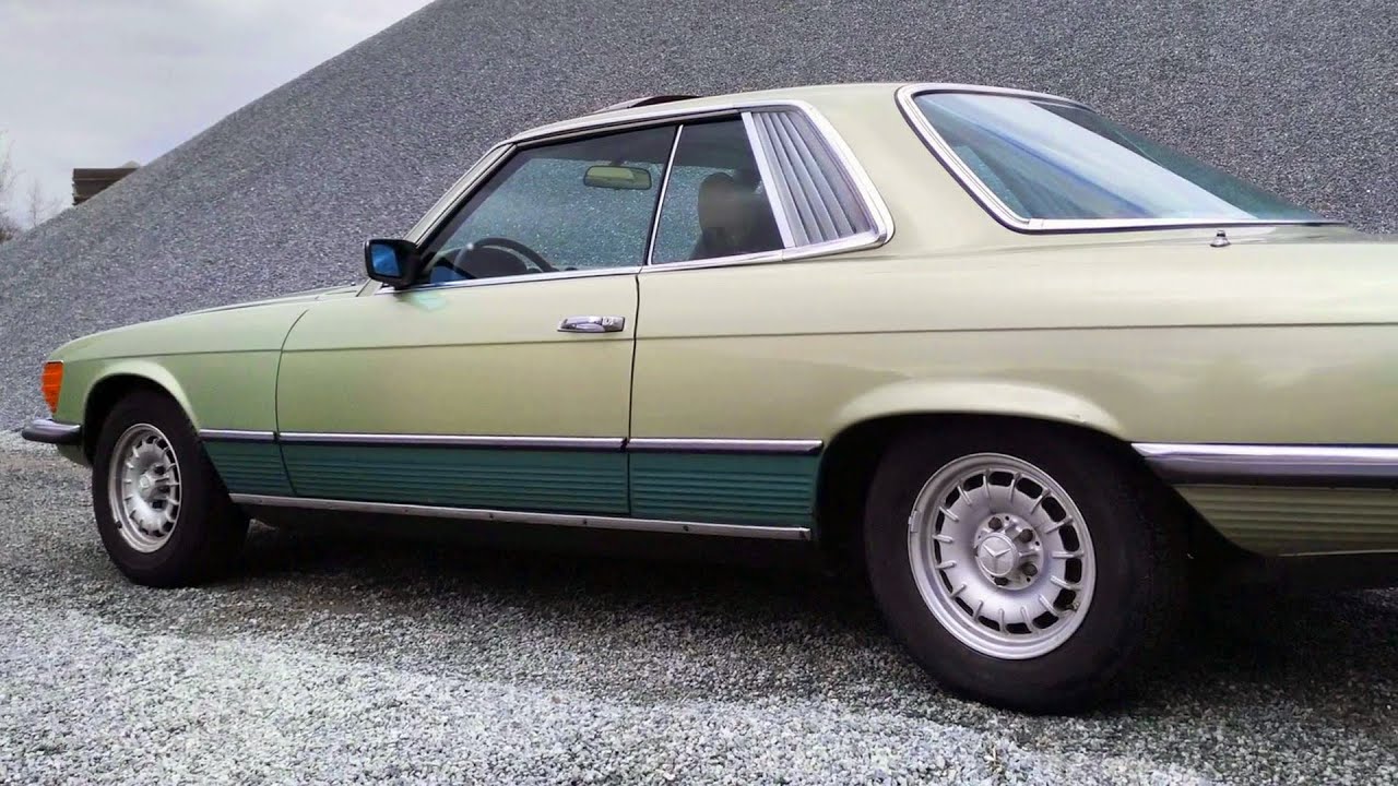 1979 Mercedes-Benz 280 SLC the base coupe S-class, C107