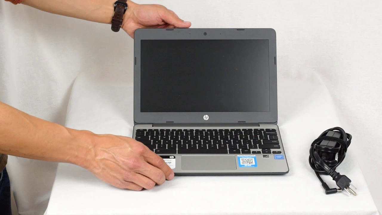 Unboxing HP Chromebook G5 11-V031NR Non Touch Grey 11