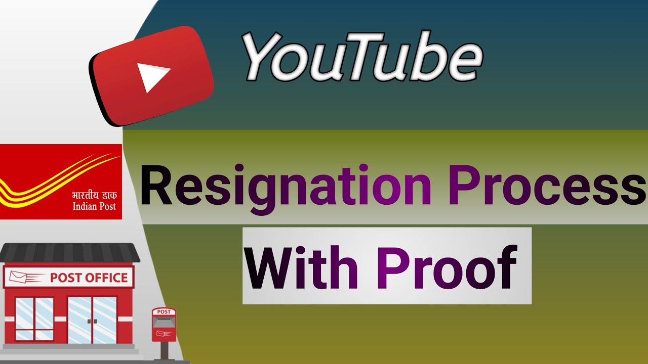 resignation process with proof !! resignation for gds !! resignation letter ll