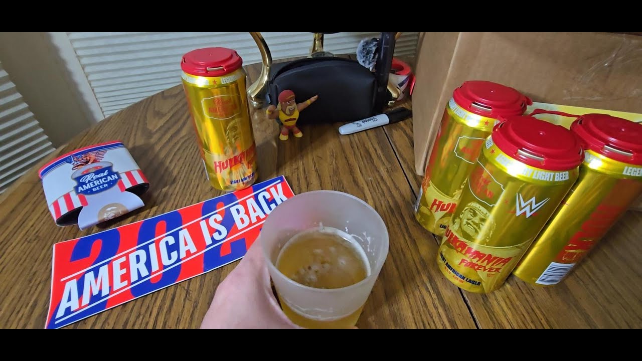 Hulk Hogan Gold Edition Real American Beer ( EPISODE 4969) Unboxing VIDEO