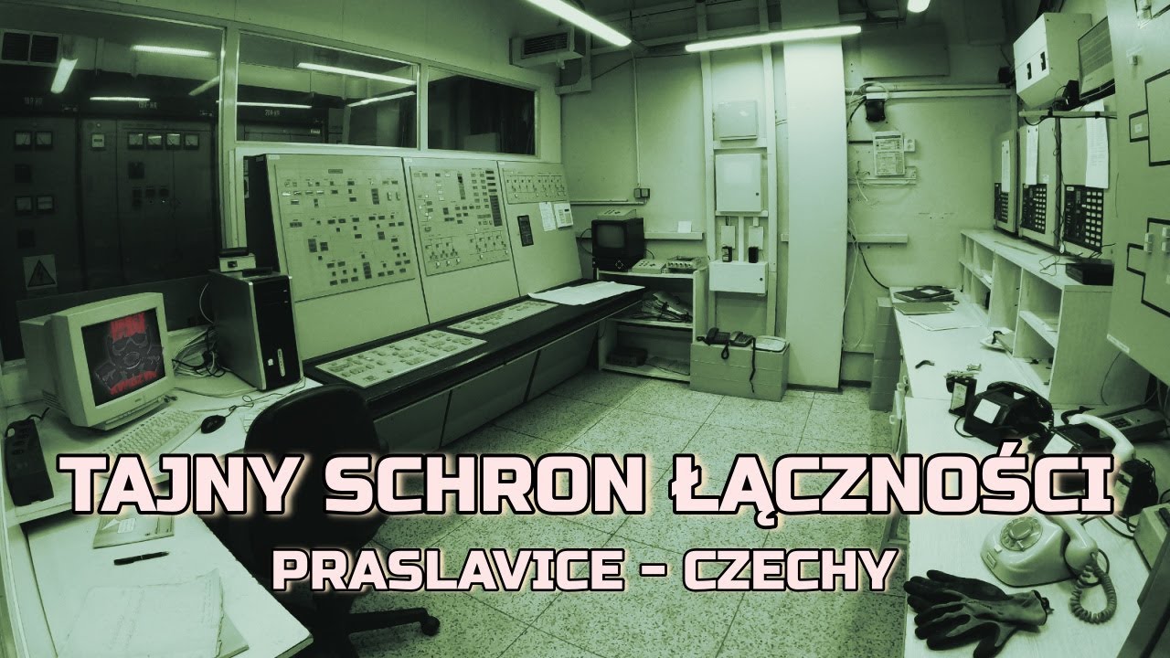 TAJNY SCHRON ŁĄCZNOŚCI W PRASLAVICACH (CZECHY) #eksploracja #historia #zimnawojna