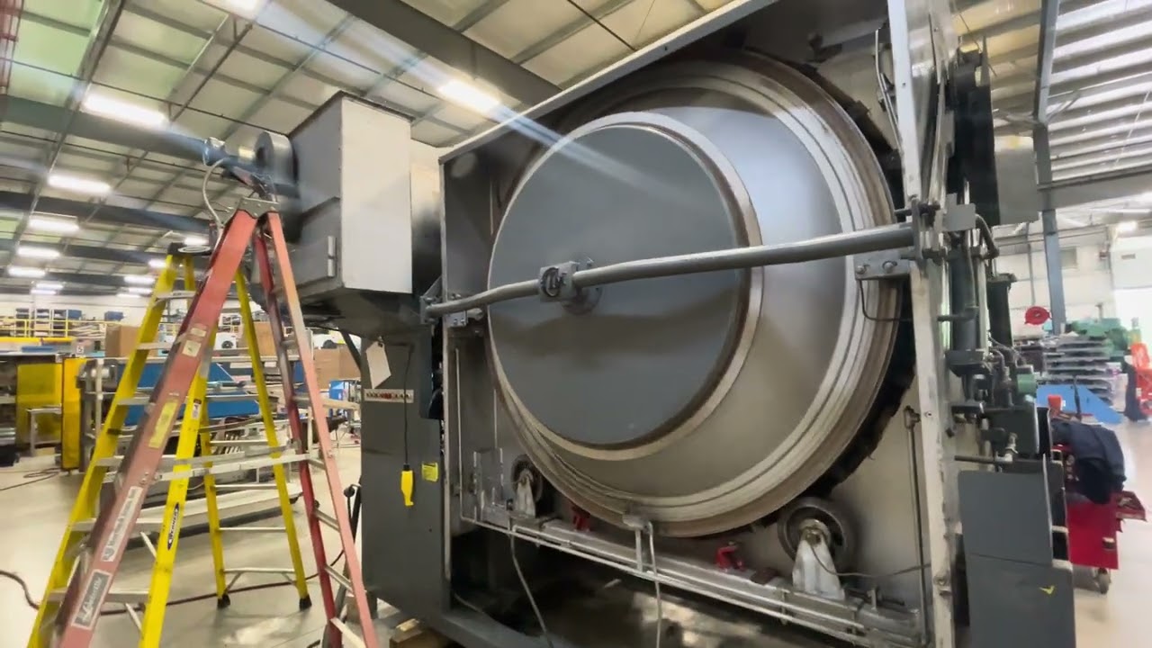 UM-8471 | CLM 600 Lb. Natural Gas Heated Dryer | Ready for production