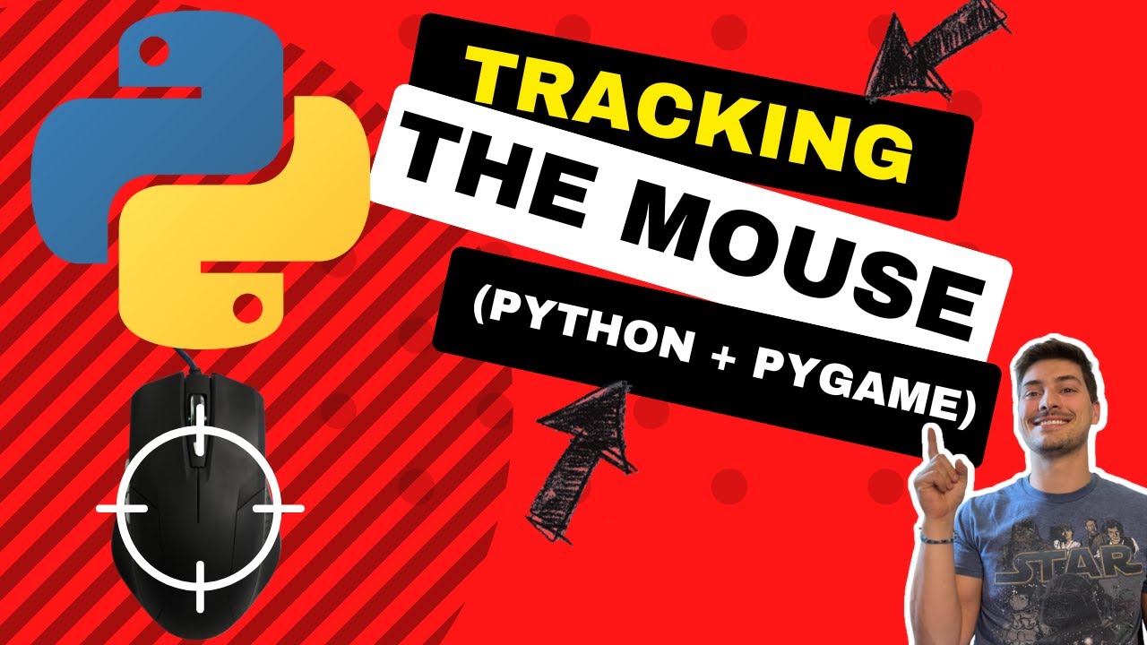 How to Track the Mouse Position in PyGame! (Python GUI Tutorial)