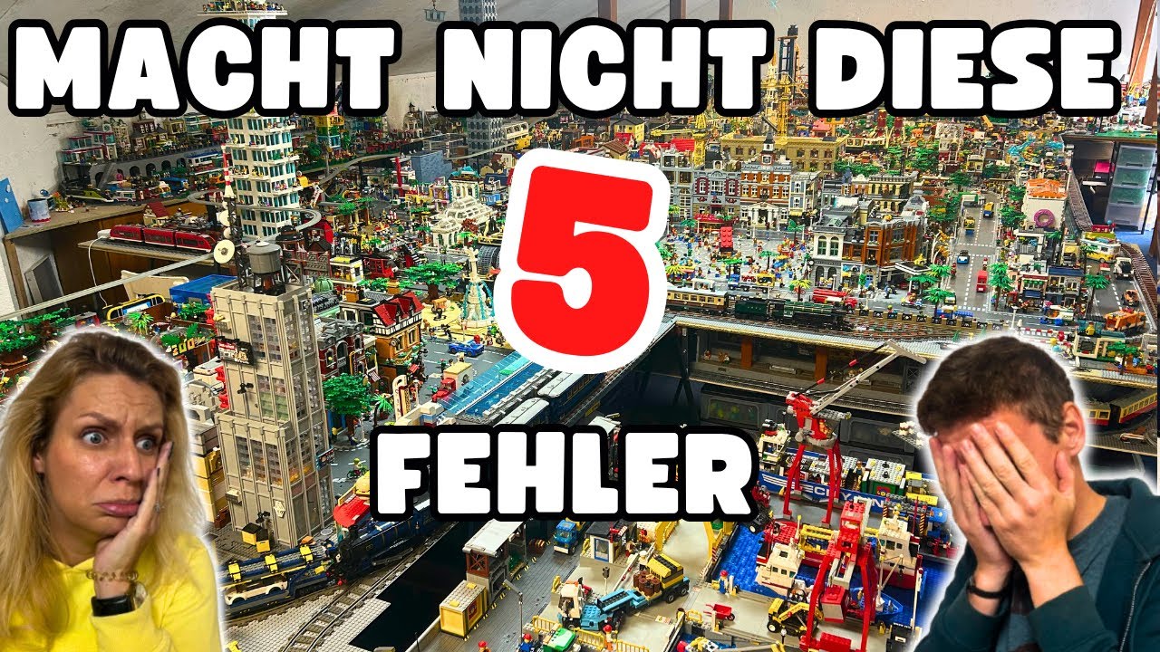 ❌Macht diese 5 Fehler NICHT beim Bau eurer LEGO Stadt... ☆ Lego City 364