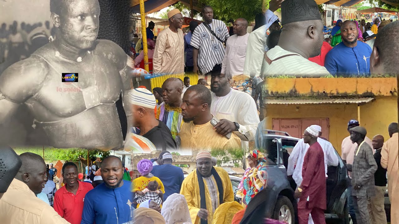 LE ROI DES ARÉNE MODOU LÔ AU L' ANTÉRMENT DE MOUKHAMET NDIAYE ROBERT À JOAL  30 AOÛT 2024