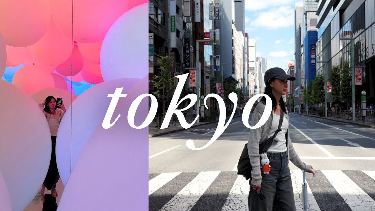 japan diaries: tokyo vlog | trying capsule hotel, cafe + food hopping, shibuya sky, teamlab planet