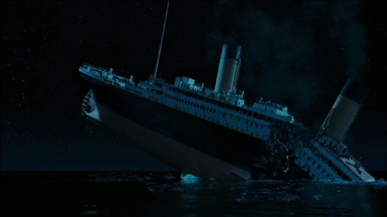 Titanic 1997 | El Titanic se parte en dos