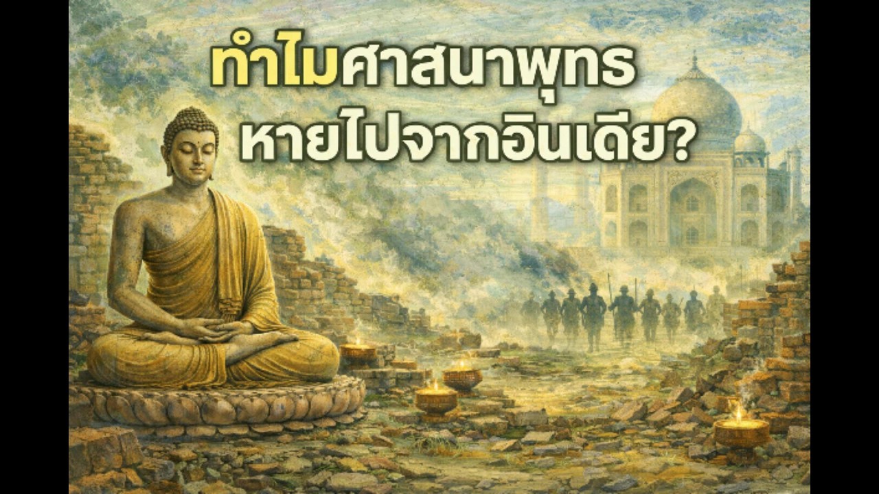 ทำไมศาสนาพุทธหายไปจากอินเดีย การเปลี่ยนแปลงภายในศาสนา lธรรมมะสบายใจ lพอดแคสต์ธรรมะ