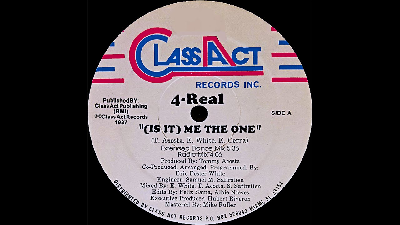 4 Real - Is It Me The One (Extended Mix)