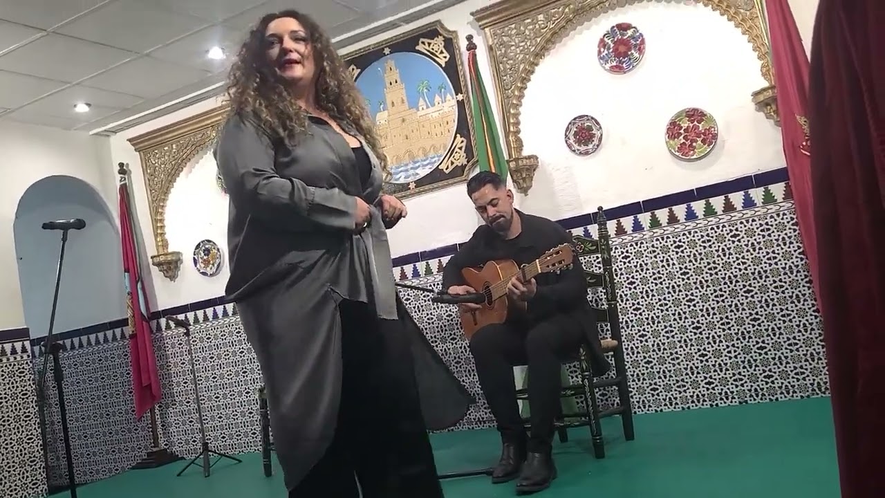 Míriam Montes bulerias en la casa Sevilla 