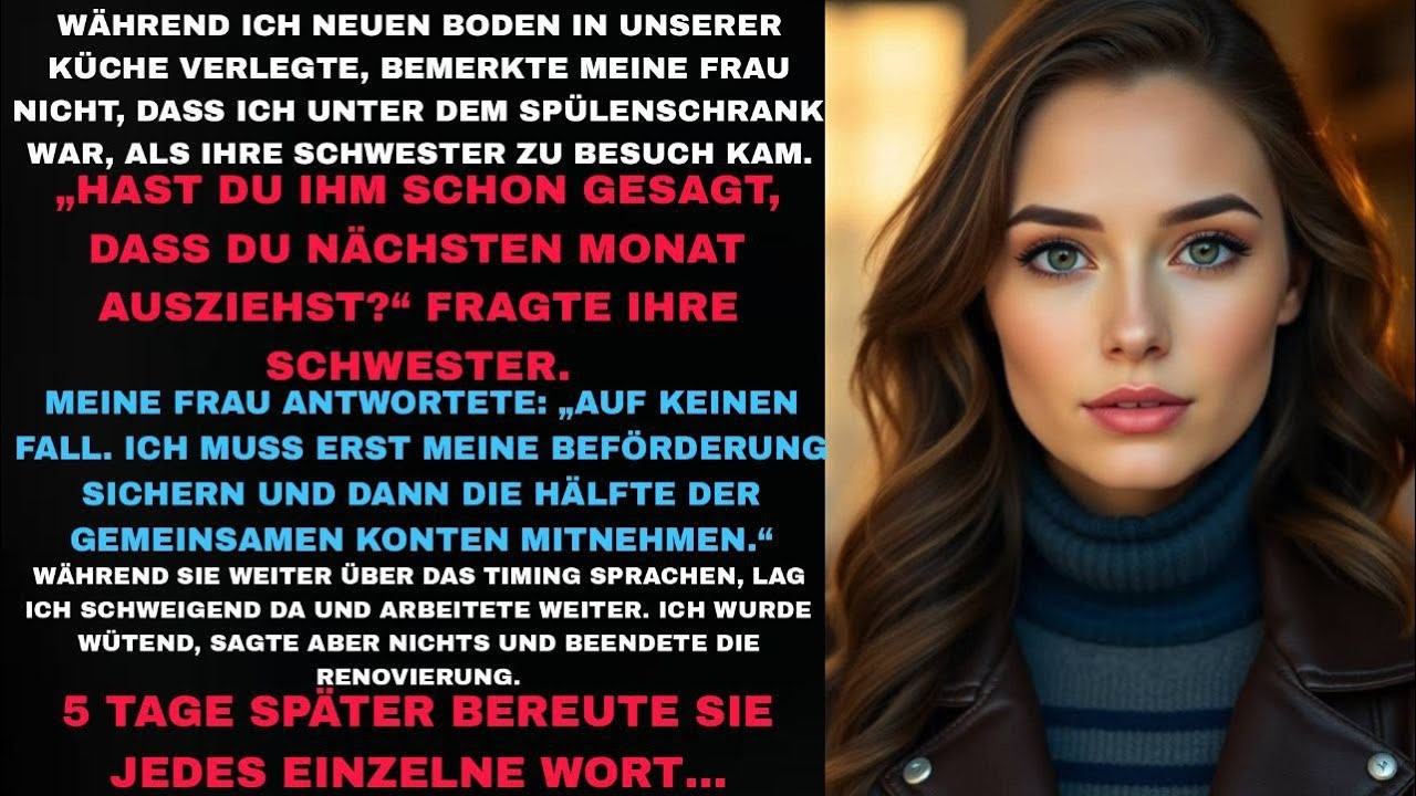 „Hast du ihm schon gesagt, dass du ausziehst?“ – 5 Tage später bereute sie alles...