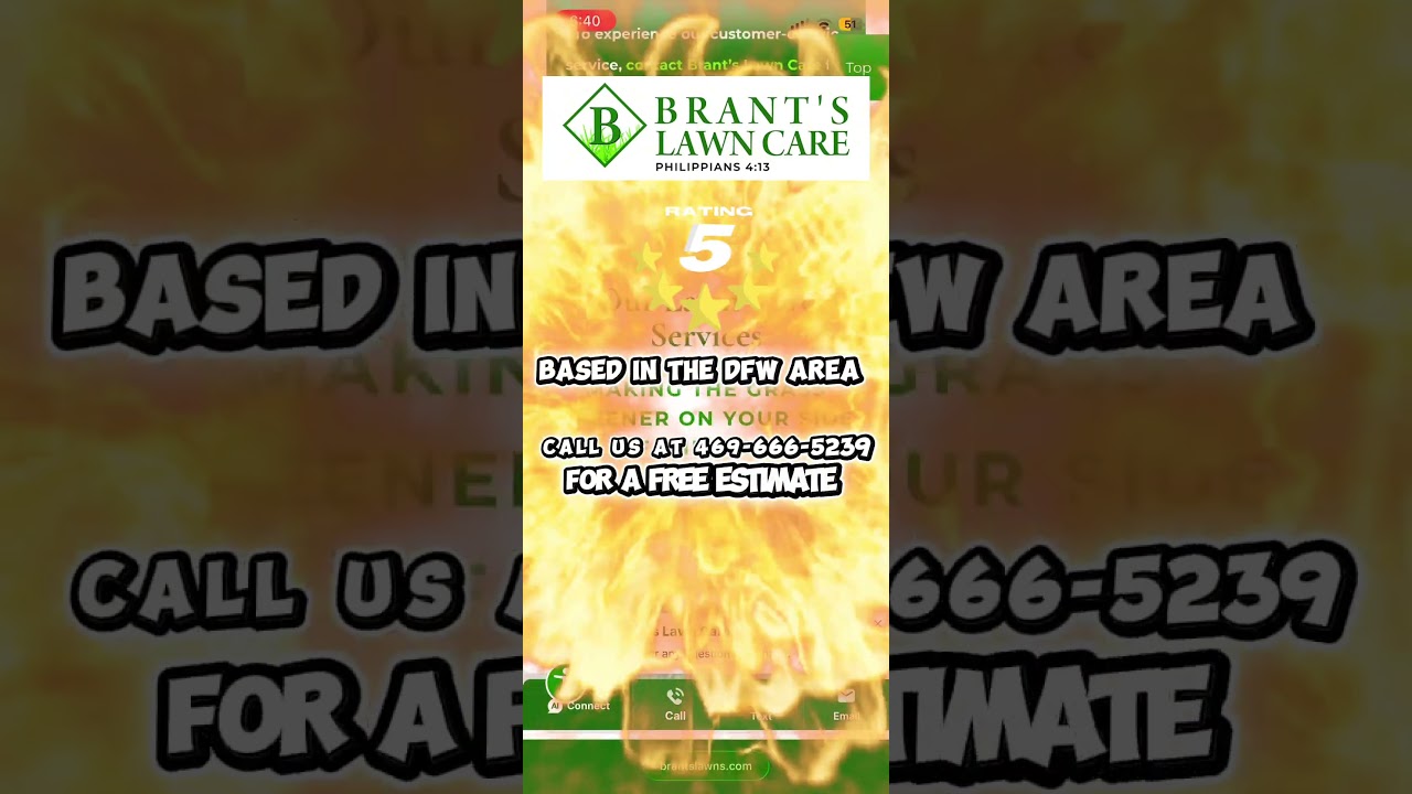 The best lawn care in Texas? #lawncare #awezchaitrend
