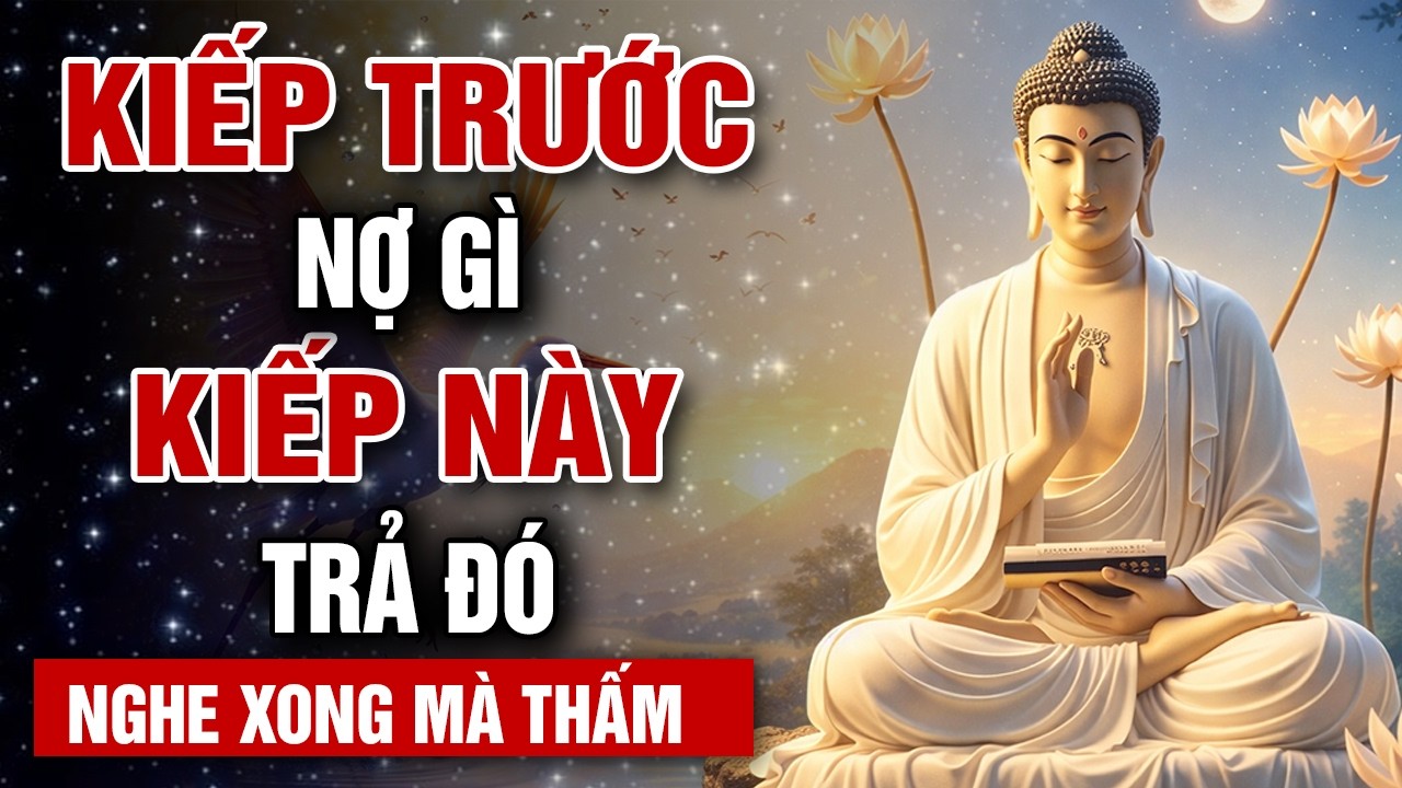 LỜI PHẬT DẠY: KIẾP TRƯỚC GIEO GÌ KIẾP NÀY GẶT ĐÓ - NGHE XONG MÀ THẤM