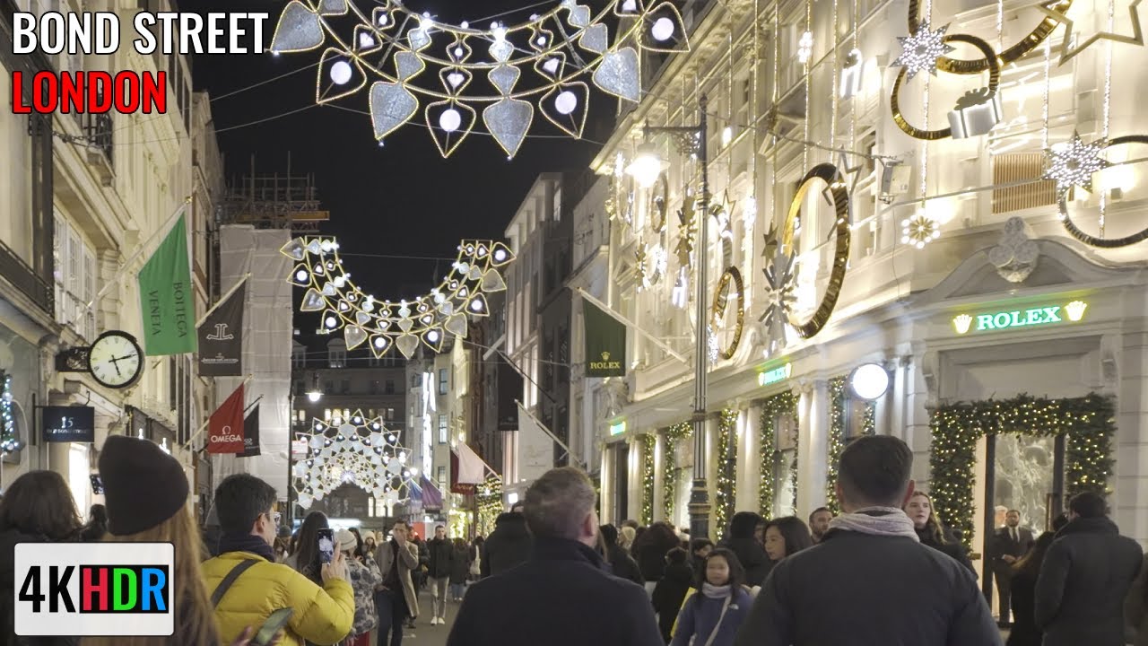 London Walk | World's Most Expensive Shopping Street [4K HDR]