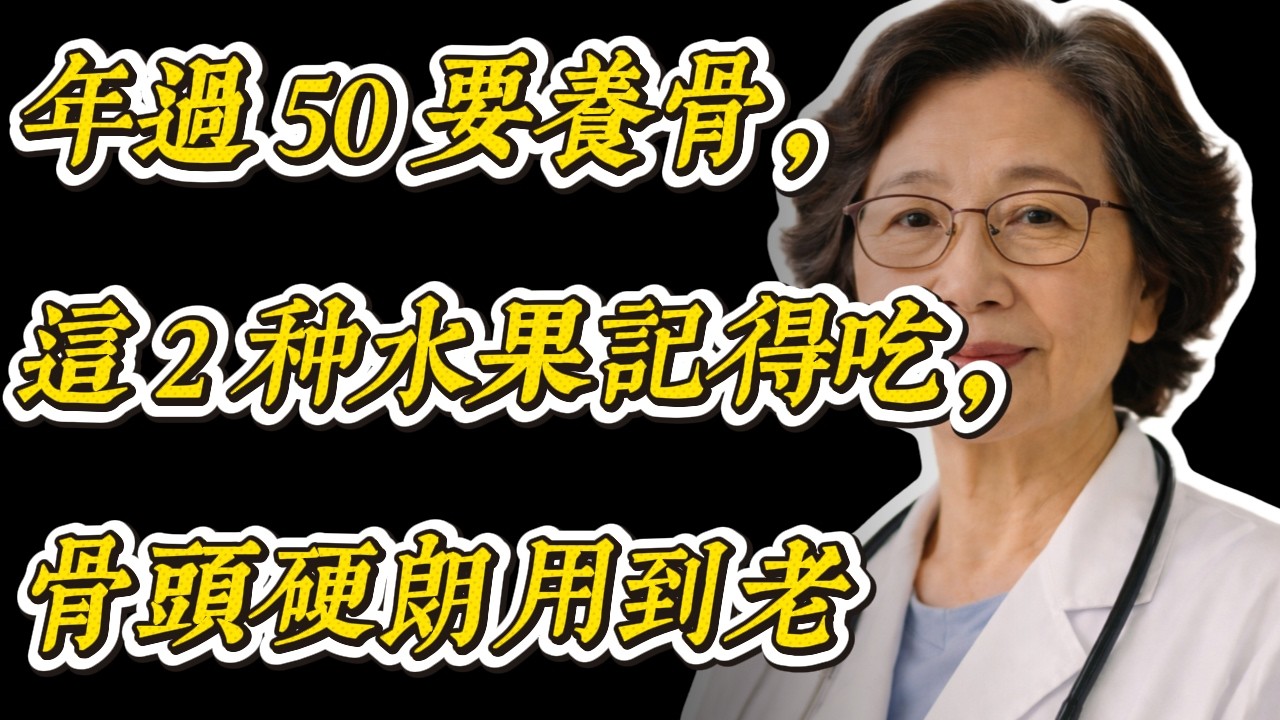 过50岁骨头开始流失，这两样水果记得吃     不想老了走路痛，现在就要开始养骨