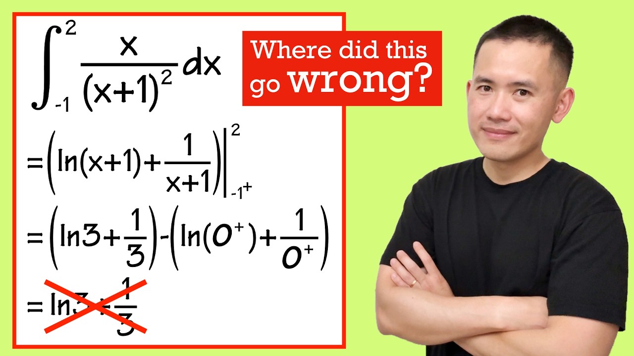 Can you find the mistake? (the solution is harder than you think!)