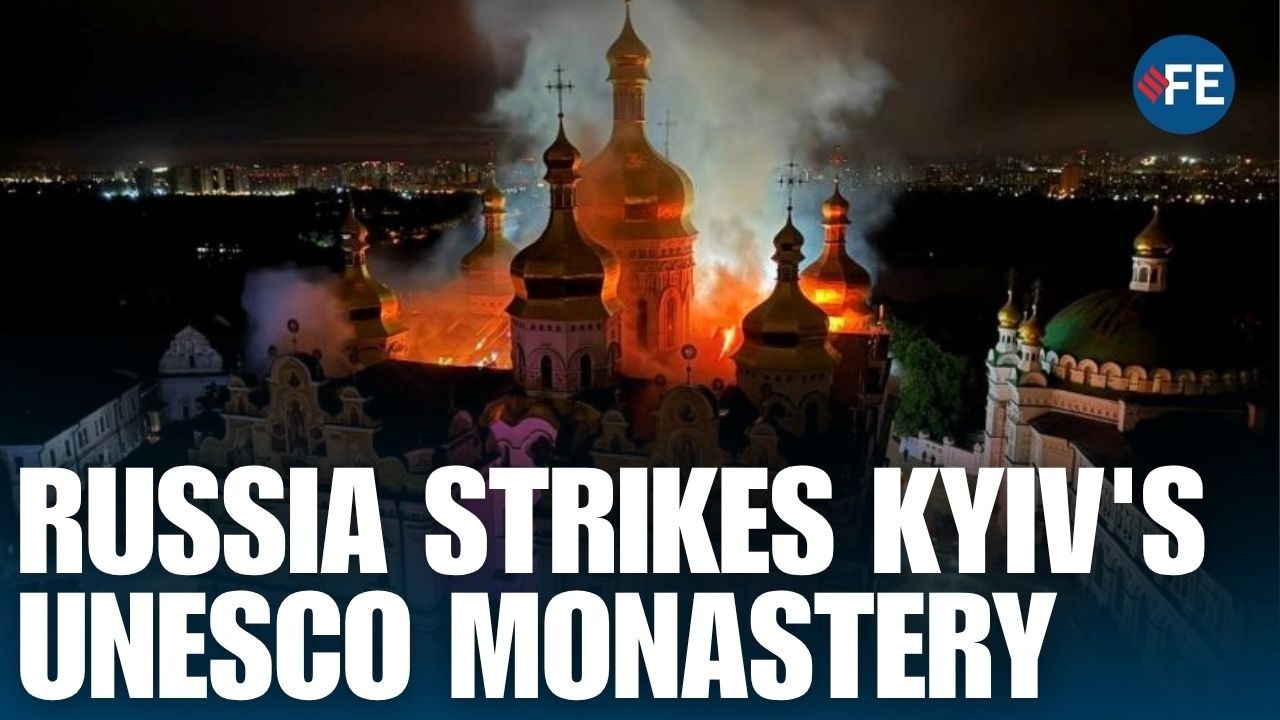 UNESCO Heritage Site in Flames: Russia Strikes Kyiv&rsquo;s 1,000-Year-Old Monastery During Deadly Attack