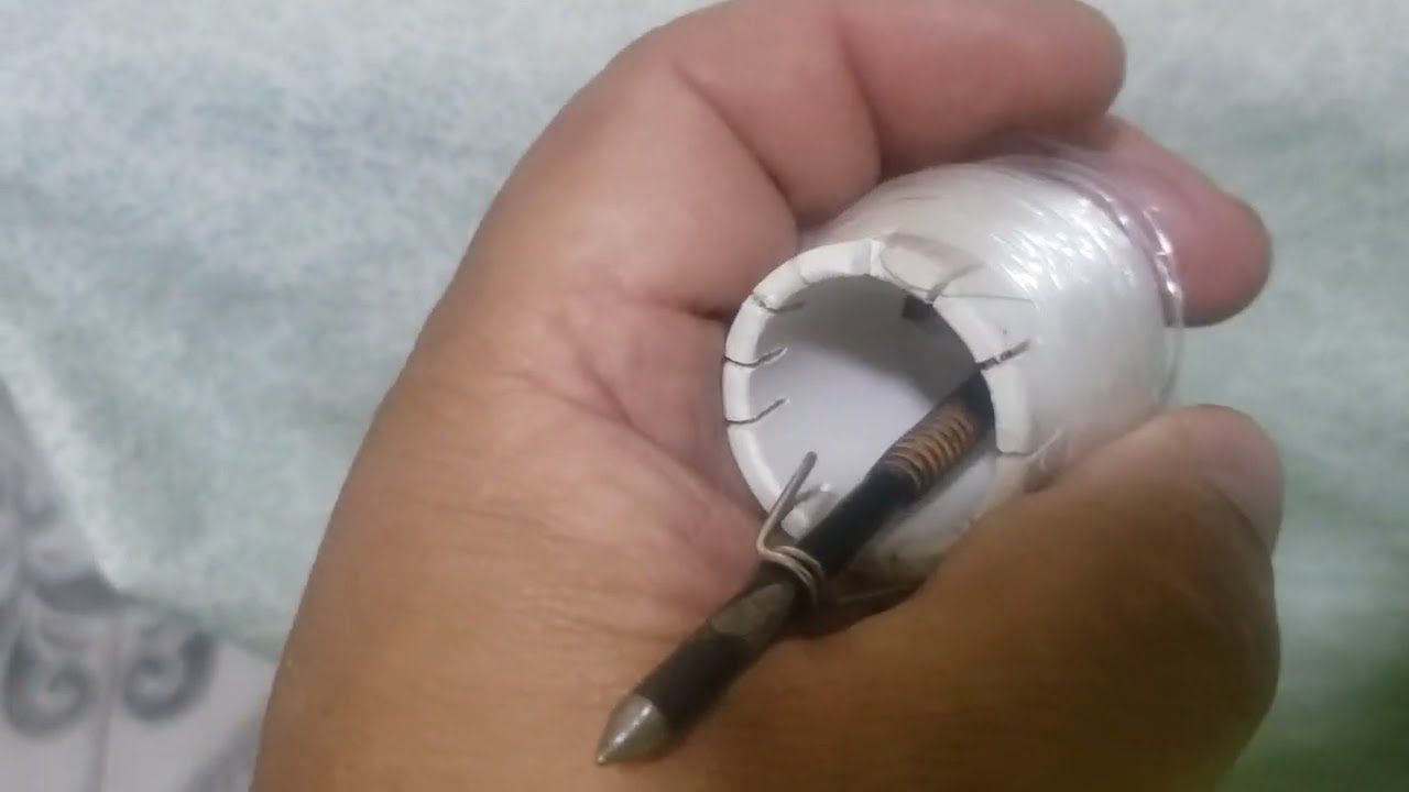 mini pistola de pvc para pesca