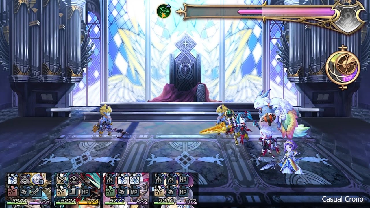 Casual Crono Defeats Another Eden's Book of Sovereign Guildna Stella Fight