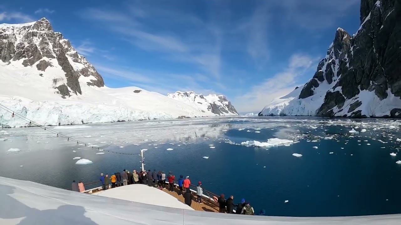 Cruising the Lemaire Channel in Antarctica 