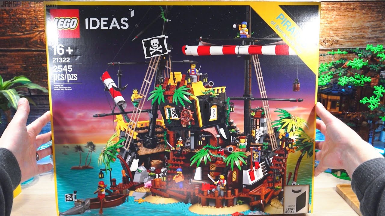 Pure build 🔊 LEGO Pirates of Barracuda Bay 21322 ASMR