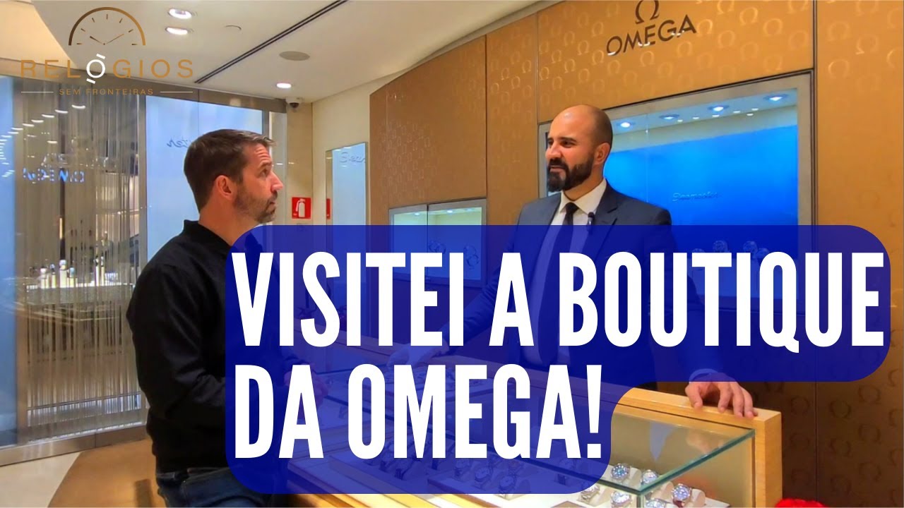 Visitei a boutique da Omega! Perguntei tudo! Nova série no Canal!