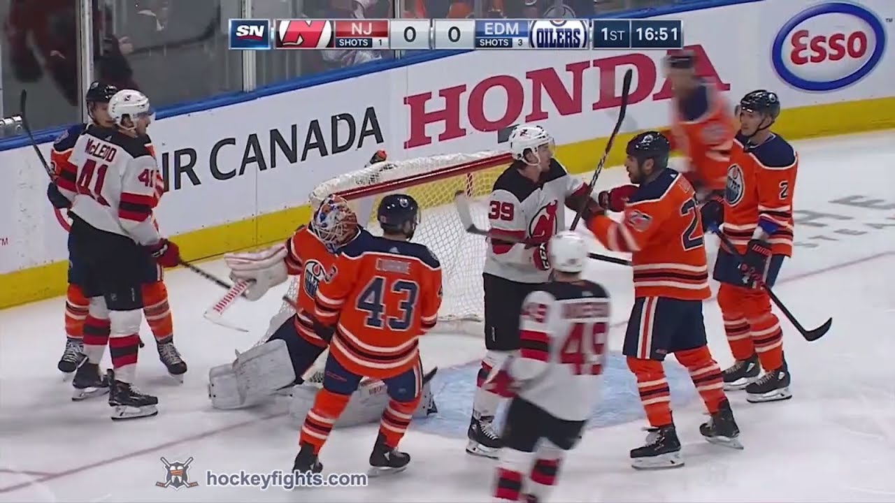 Kurtis Gabriel vs Milan Lucic Mar 13, 2019