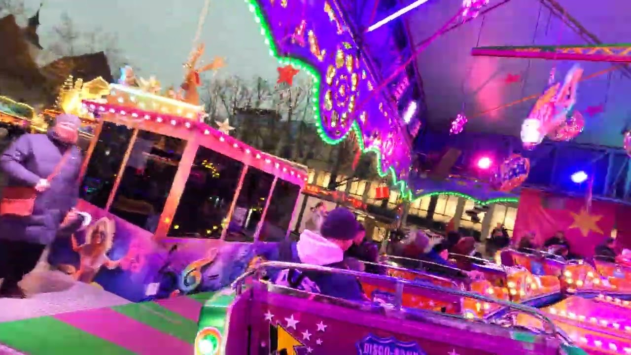 Disco Bahn Steffen Jena Weihnachtsmarkt 2025 Onride