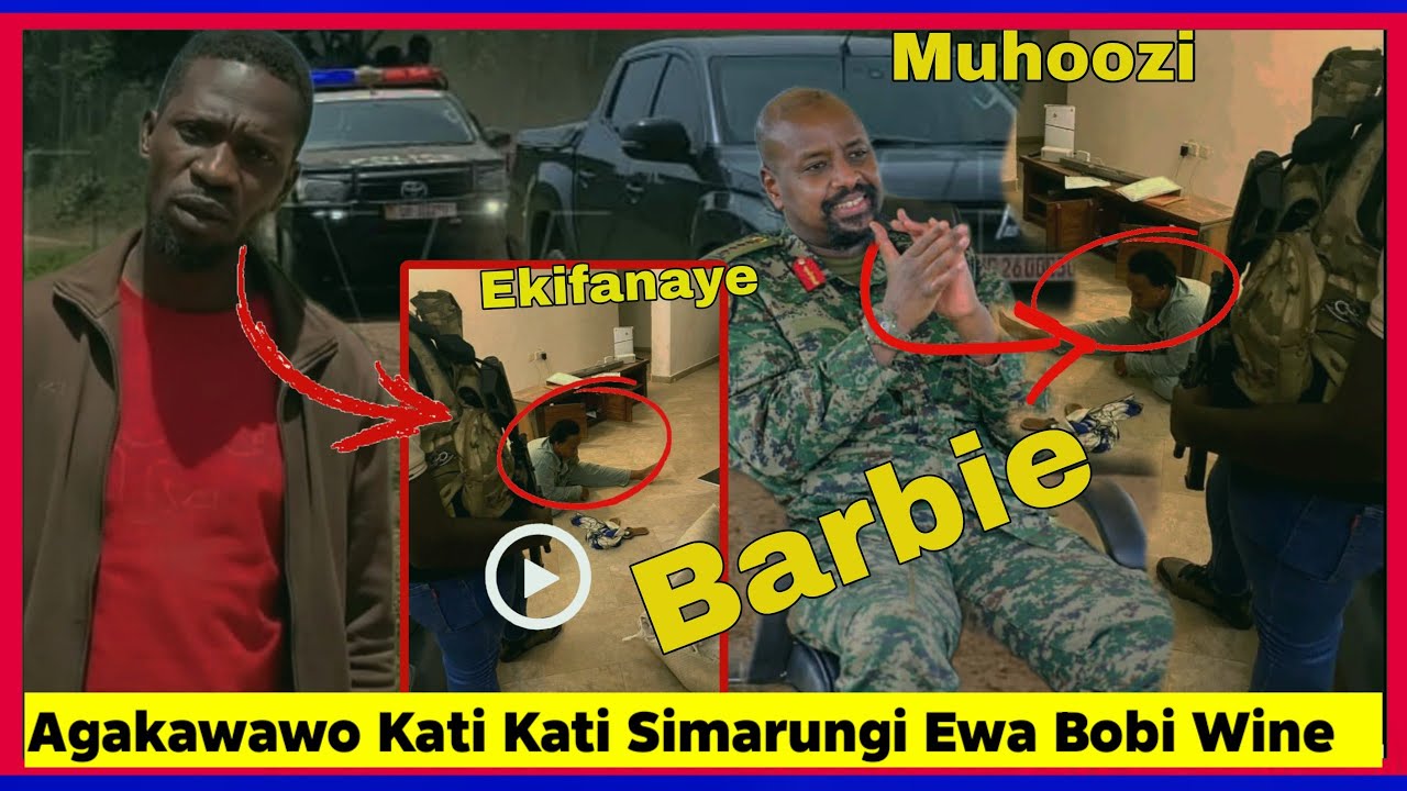 Agakawawo Kati Kati Muzuukuke Gen.Muhoozi Afulumiiza Ekifananyi Kya Barbie Nga Amutulugunya