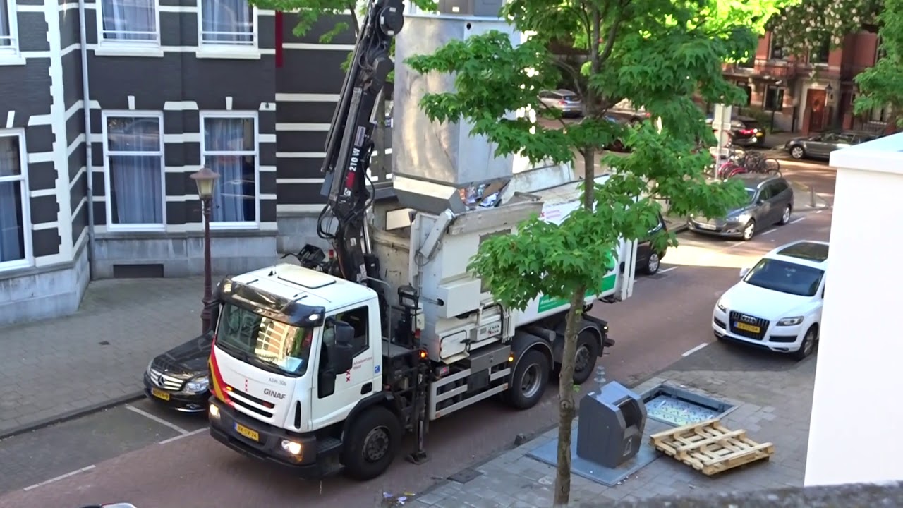 Amsterdam May 2018 RUBBISH COLLECTION