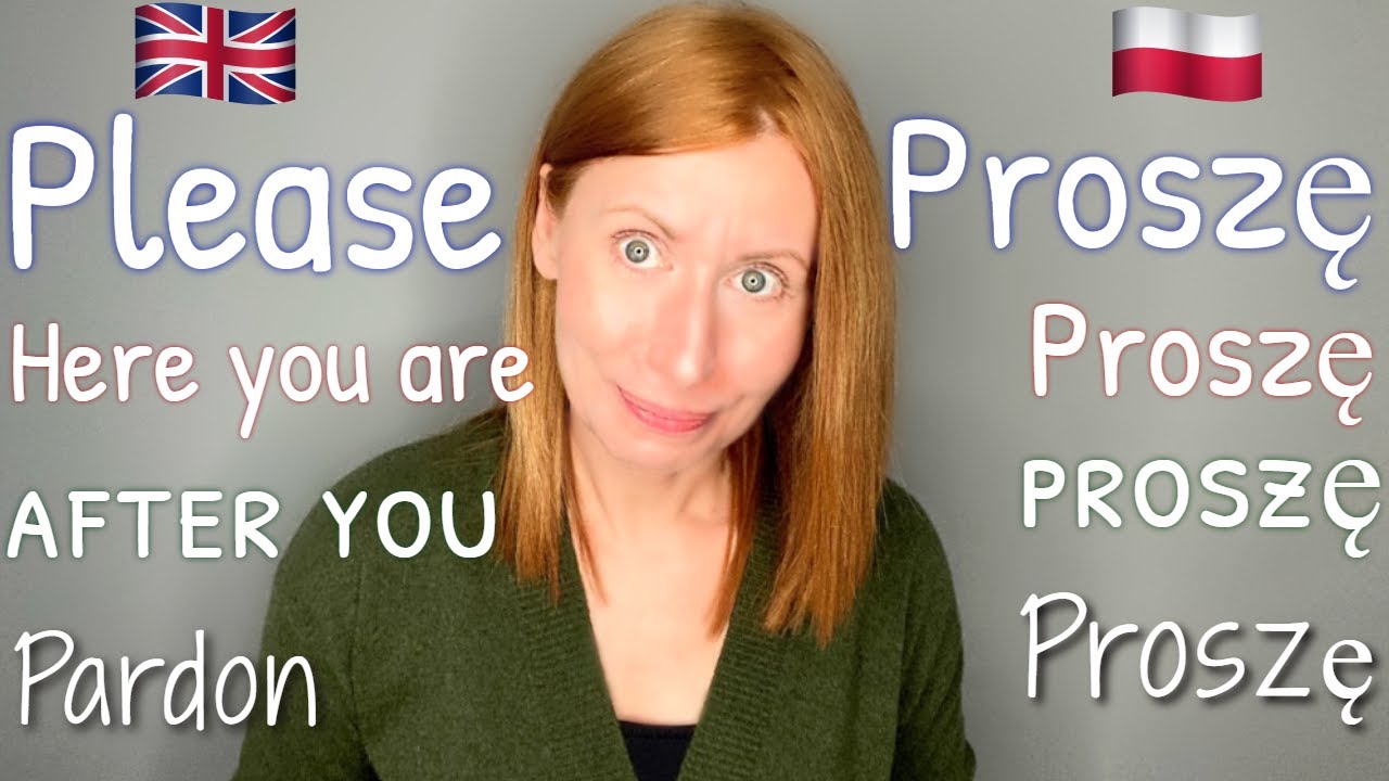PLEASE - Jak powiedzieć ‘proszę’ po angielsku? / Anglo Sapiens 9
