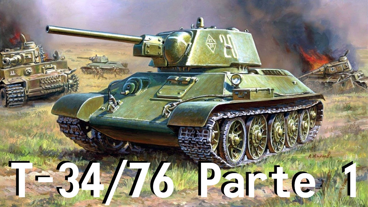 Historia y diseño: T-34/76 Parte 1 (Origen, producción, operación Barbarroja y mejoras)