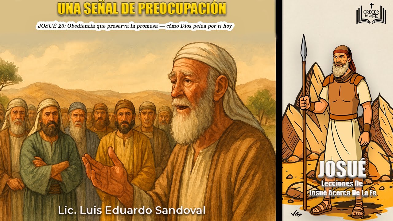 Una Se&ntilde;al De Preocupaci&oacute;n. Josu&eacute; 23: Obediencia Que Preserva La Promesa&mdash; C&oacute;mo Dios Pelea Por Ti Hoy