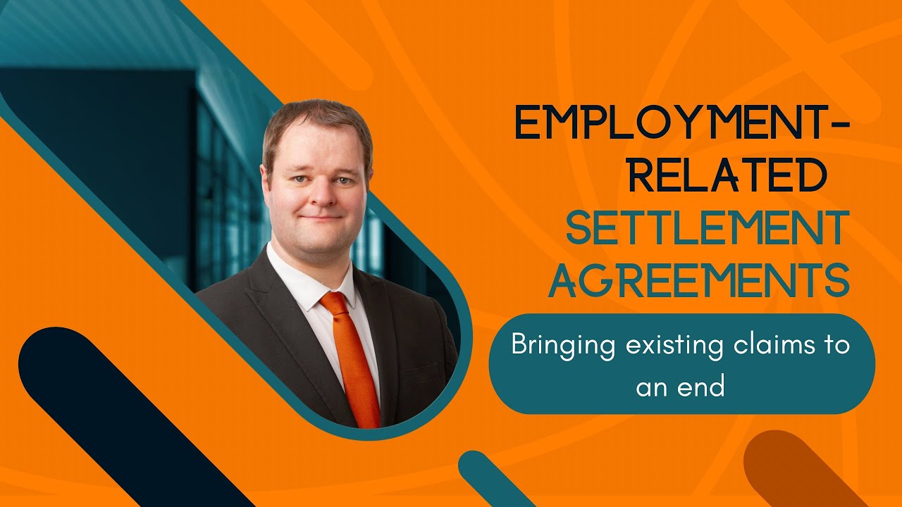 Does a settlement agreement bring my employment tribunal claim to an end?