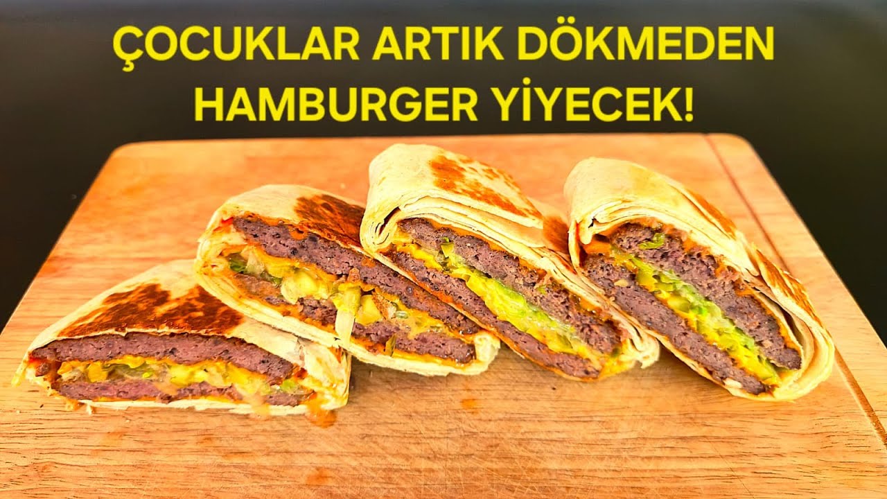 ЛЕГКО УПОТРЕБЛЯЕМЫЙ, ВКУСНЫЙ ГАМБУРГЕР!