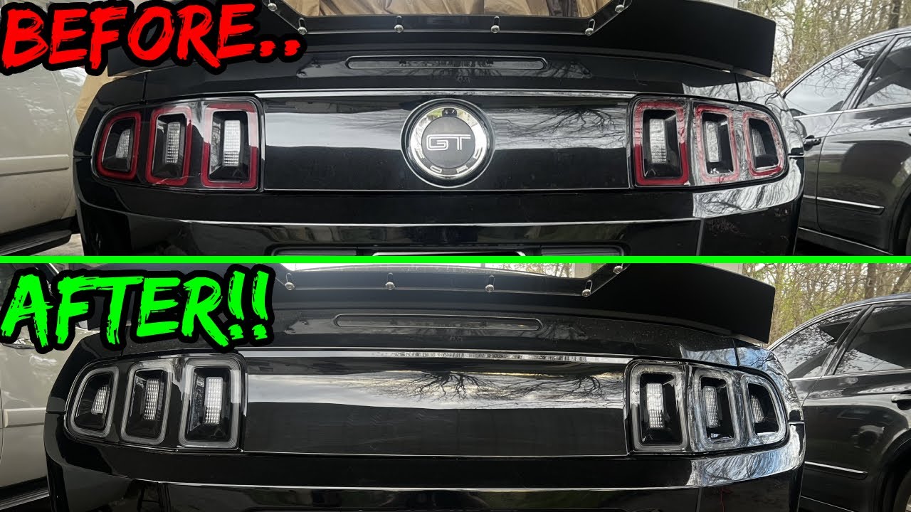 These Made the Rear End of My 2014 Mustang GT Look So Much Better!!!