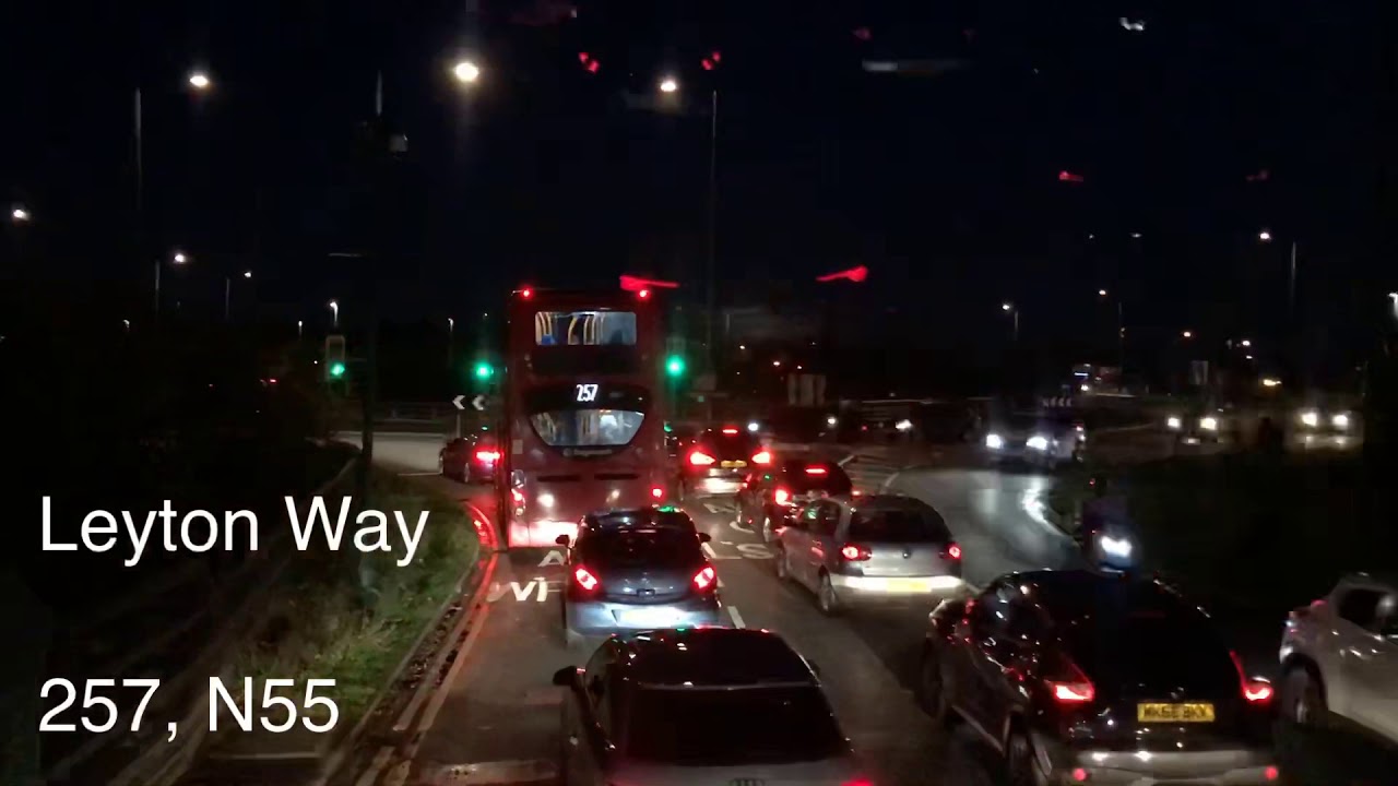 [FULL VISUAL] 257 Walthamstow Central - Stratford (Stagecoach London 10158 EU62AYE)
