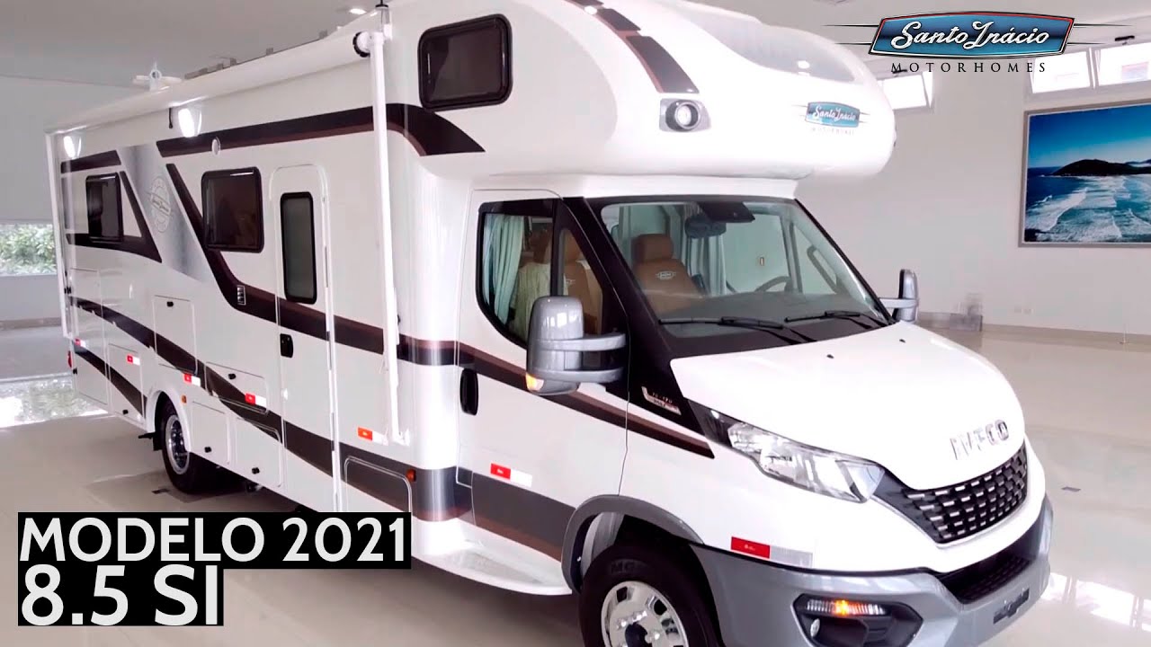 🔴 LANÇAMENTO 2021: MOTORHOME IVECO SANTO INÁCIO 8.5 SI - IVECO DAILY 70-170 ESPECIAL PARA MOTORHOMES