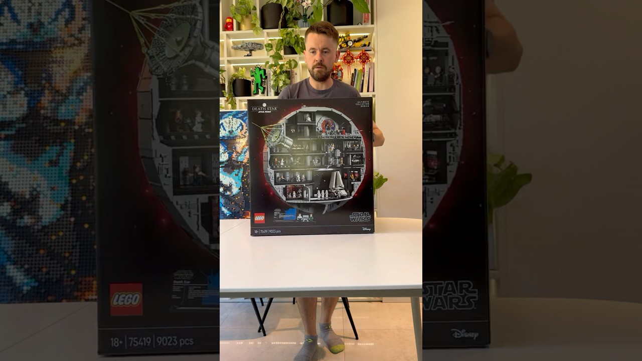 The biggest Star Wars set ever #lego #rlfm #75419 #40771 #starwars #deathstar #legodeathstar #gifted
